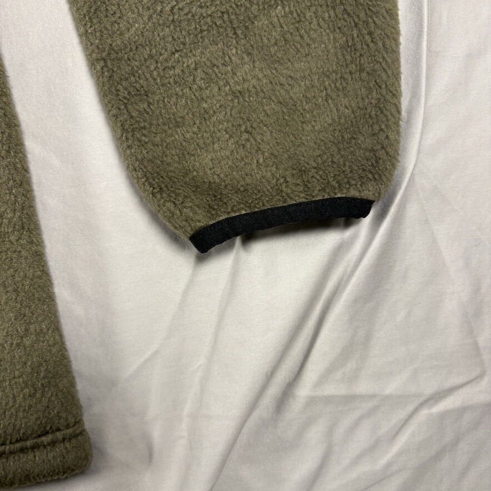 Eddie Bauer Mixed Media Fleece Jacket Mens Medium Multi Quilted Detail Full Zip - Picture 7 of 13
